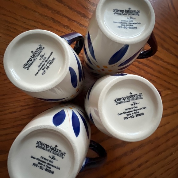 Temptations Old World Vivid Mugs - EUC - Picture 5 of 8